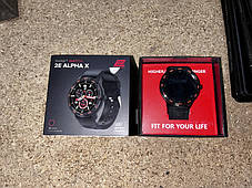 Розумний годинник 2E Alpha X 46 mm 2E-CWW30BKOR Black-Orange No 230112102, фото 2