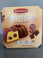 Бисквит с шоколадной начинкой Balocco Torte in Festa 400 г Италия