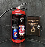 Червоний вогнегасник бар, коли в душі пожежа, подарунок пожежнику, військовому, фото 4