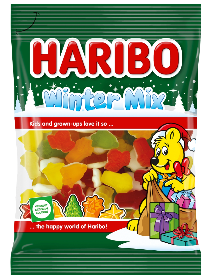 Желейні цукерки Haribo Winter Mix 90 г, фото 1
