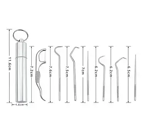 Набір для чищення зубів 1063 YU227, фото 3