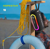 Bluetooth Колонка Hopestar P60 LED black, фото 6