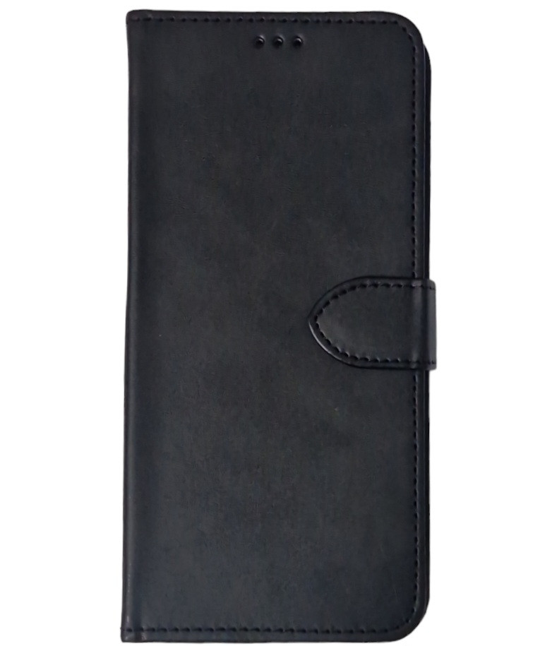 Чохол-книжка для Samsung A12 / A125 (магн.заст.) Leather Folio New- чорний