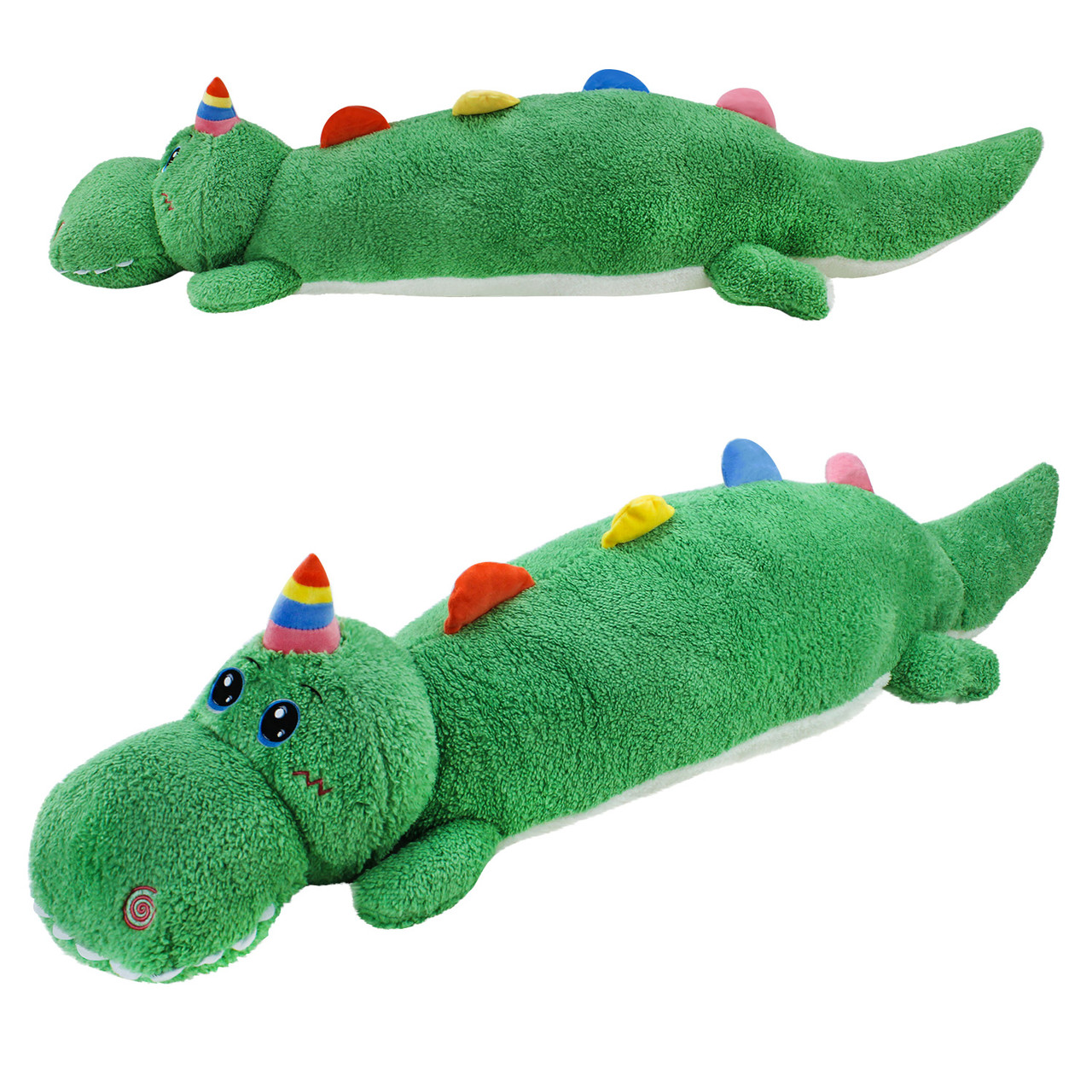 Дракон довжина 130 см велика м'яка іграшка подушка дракончик символ 2024 року K19810, фото 1