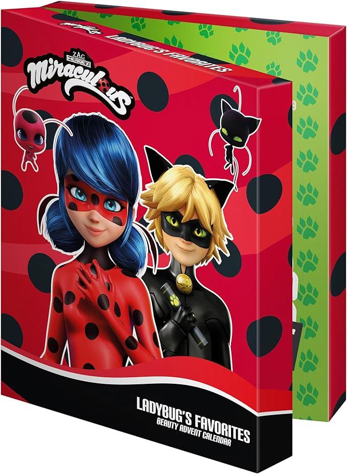 Адвент-календар з косметикою для дівчаток Леді Баг та Супер Кіт Miraculous, 65г