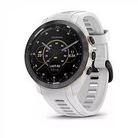 Смарт-часы Garmin Approach S70 42mm B. Ceramic Bezel with White S. Band (010-02746-00/10)