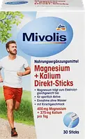 Миволис Магний + калий Mivolis Magnesium + Kalium Direkt-Sticks 30 St., 112,5 g