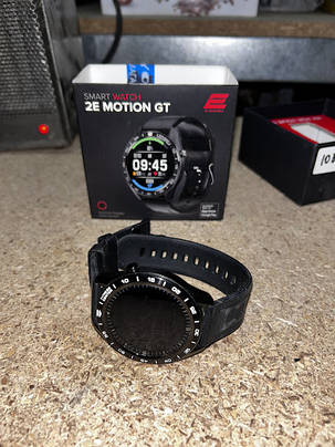 Розумний годинник 2E Motion GT 46 mm 2E-CWW20BKSL Black-Silver No 230112108, фото 2