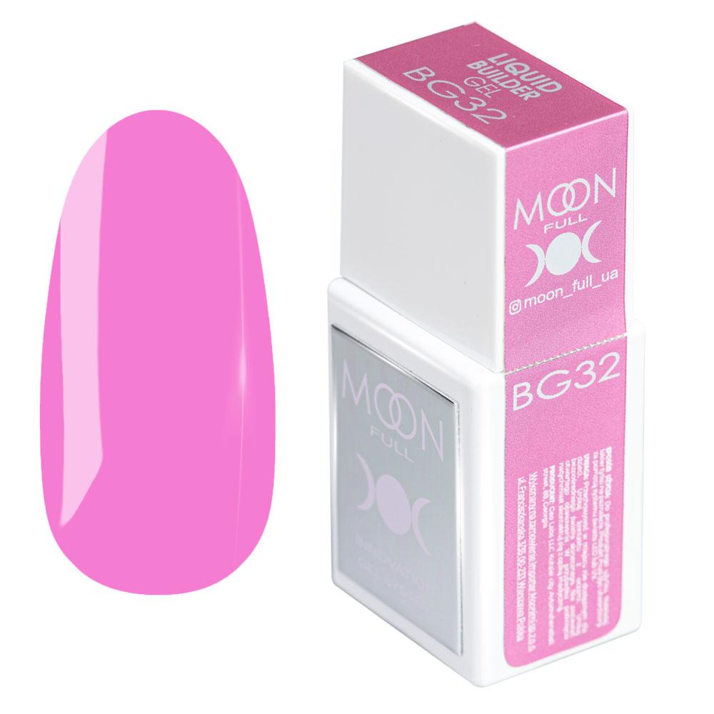Рідкий гель для нігтів Moon Full Liquid Builder Gel №BG32, 15 мл, фото 1
