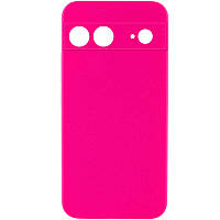 Чехол Silicone Cover Lakshmi Full Camera (AAA) для Google Pixel 8 Full camera, Рожевий/Barbie pink
