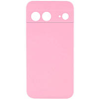 Чехол Silicone Cover Lakshmi Full Camera (AAA) для Google Pixel 8 Full camera, Рожевий/Light pink