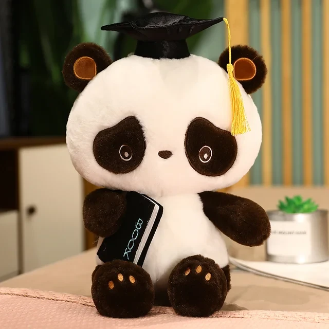 М'яка іграшка Панда, плюшевий ведмедик, 25 см