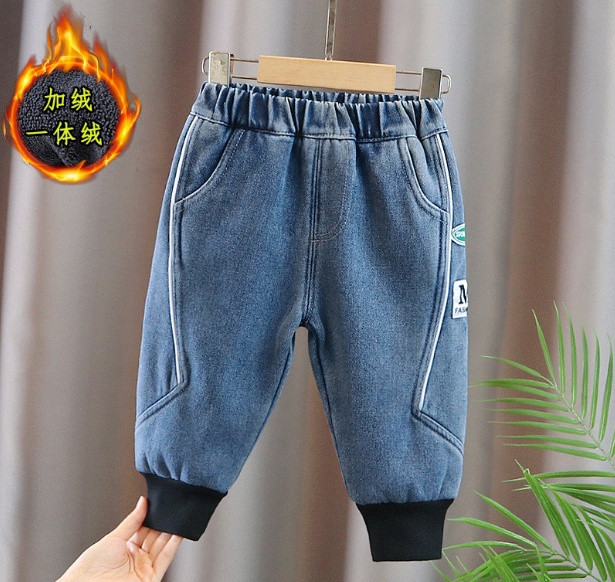Утеплені дитячі джинси Унісекс