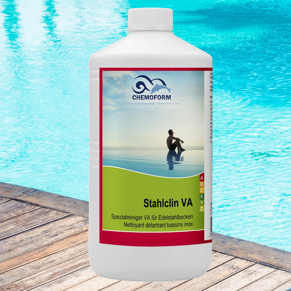 Chemoform Stahlclin для чищення виробів з нержавіючої сталі, 1 л