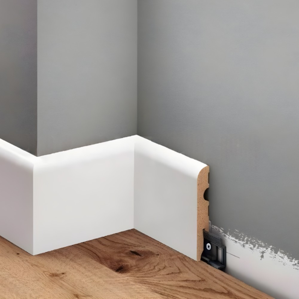 Плінтус МДФ LP-06011S03 Cezar 80х11мм. Польща. Плінтус підлоговий з МДФ, фото 1