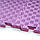 Мат-татамі (Мат-пазл ластівчин хвіст) WCG  EVA 100х100х2 cm Фіолетово-рожевий, фото 5