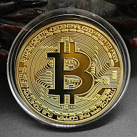 Сувенірна монета Bitcoin