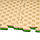 Мат-татамі (Мат-пазл ластівчин хвіст) WCG  EVA 100х100х2 cm бежево-зелений, фото 5