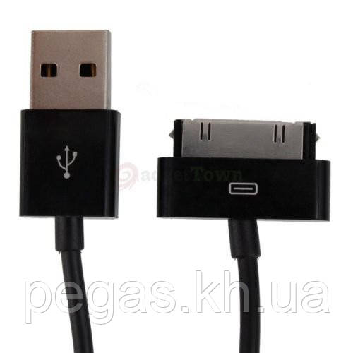 USB КОБЕЛЬ IPHONE 3G/3GS/4/4S Чорний. Якість!