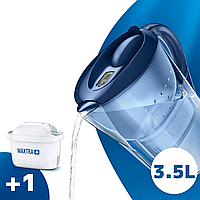 Фильтр-кувшин для воды Brita Marella XL 3,5 л Синий с картриджем 1 шт