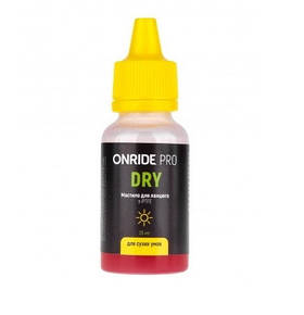 Мастило OnRide PRO Dry з PTFE для сухих умов 25мл 6101256