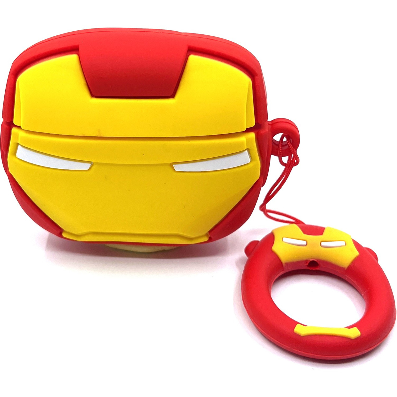Чохол для AirPods Pro 1 series — (Залізна людина) Iron Man (3D), силіконовий
