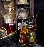 Подарунковий набір для віскі з декантером та склянками ручної роботи Jack Daniels, фото 3