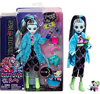 Лялька-монстер хай Френкі Monster High Doll Frankie Stein Creepover Party
