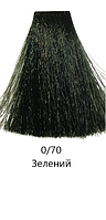Безаммиачная крем-краска для волос Erayba Gamma NEXT Оттеночный 0/70 Зелений
