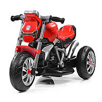 Мотоцикл 1 мотор 25W, акум.6V5A, 3 колеса, MP3, USB, SD, муз., cвітло, червоний /1/ M3639-3 irs