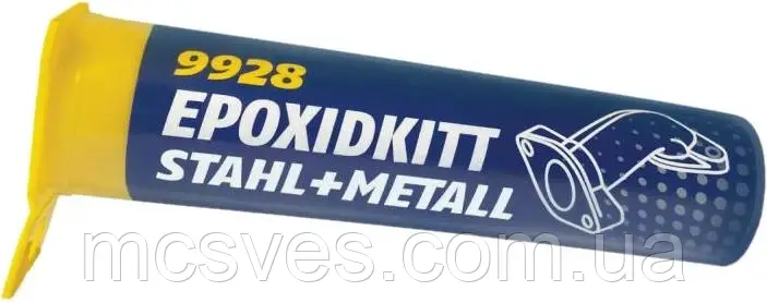 Двокомпонентна супершпатлівка (холодне зварювання) Mannol Epoxidkitt 56 г 9928