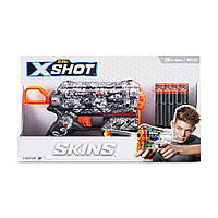 Детский Скорострельный бластер X-Shot Skins Flux Illustrate (36516D), детское оружие