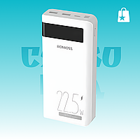 Power Bank повербанк УМБ 30000мАч QC3.0 ЖК 22.5ВТ, Romoss Sense 8PF