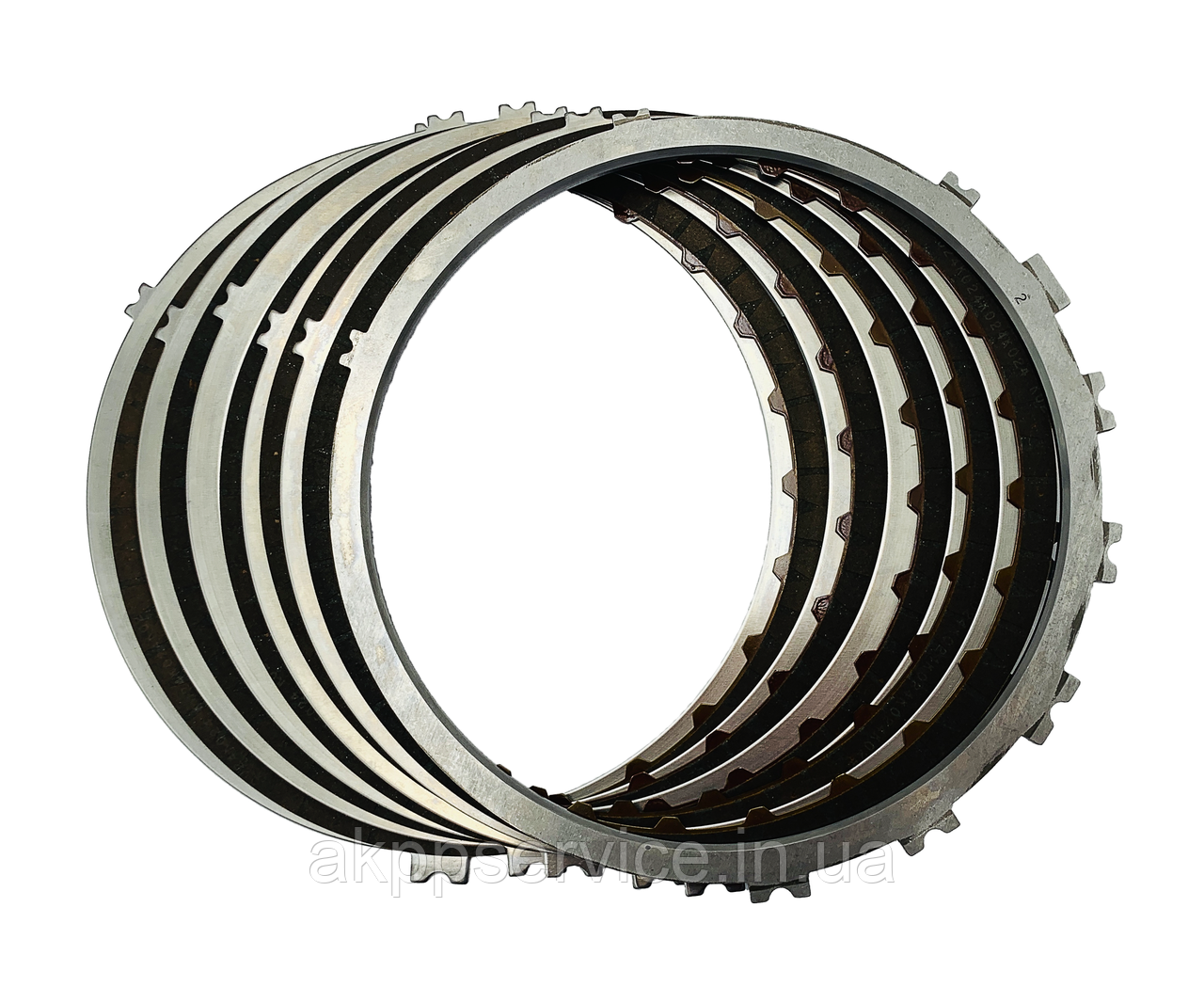 Комплект сталевих та фрикційних дисків B1 Brake (2nd & 7th) АКПП 0C8 TR-80SD (Б.У.), фото 1