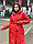 Пальто жіноче поліестер розміри: 42-48 (2кв) "LARA-1" недорого від прямого постачальника, фото 6