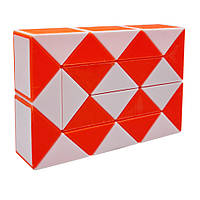 Головоломка Змейка Рубика 750-287, 24 элемента (Оранжевый) от IMDI