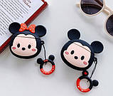 Чохол для AirPods Pro 2/1 - Міні Маус (Minnie Mouse) 3D, силіконовий, фото 4