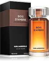 Туалетная вода Karl Lagerfeld Bois D'Ambre EDT 100мл Карл Лагерфелд Дамбре Амбра Оригинал