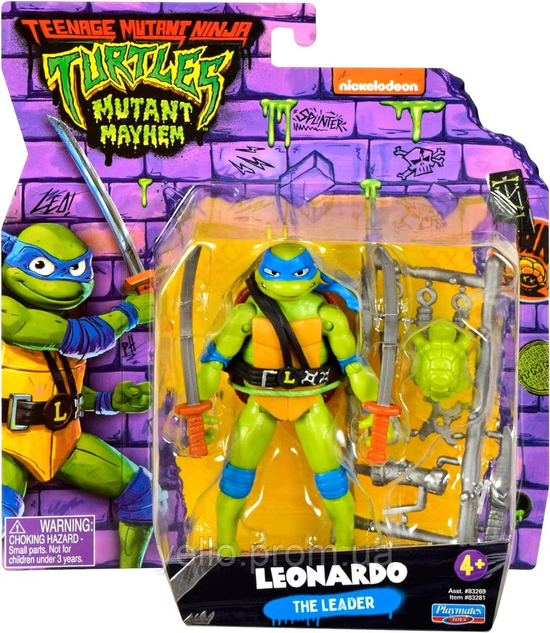 Teenage Mutant Ninja Turtles фігурка Леонардо черепашки ніндзя Leonardo