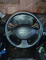 Оплетка Чехол на руль Renault Dacia Logan Рено Дачия Логан
