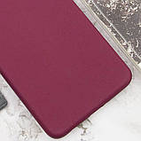 Чохол Silicone Cover Lakshmi Full Camera (AAA) для Google Pixel 8 | Мікрофібра Бордовий / Plum, фото 3