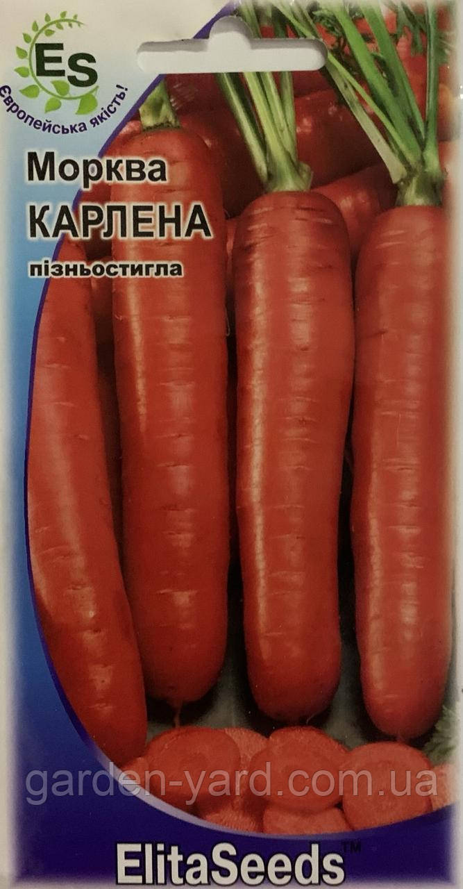 Насіння морква Карлена 2г. ElitaSeeds