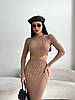 Облягаюча жіноча сукня максі Charm з бічними вирізами Smof8880, фото 7