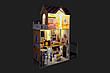 Ляльковий будиночок ігровий для Барбі FunFit Kids 3045 + таця + 2 ляльки LED підсвітка, фото 4