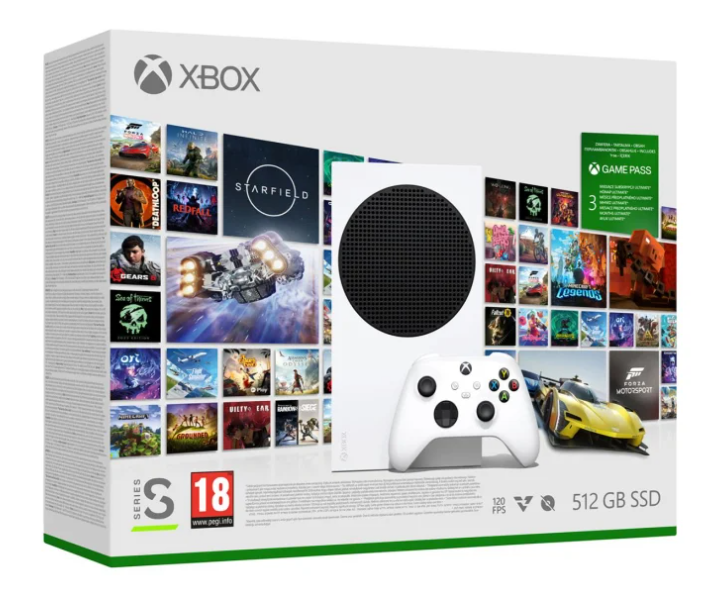 Ігрова приставка, консоль Xbox Series S 512GB + Game Pass Ultimate 3 місяці