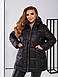 Куртка жіноча 615вч батал тепла р.48-58, фото 2
