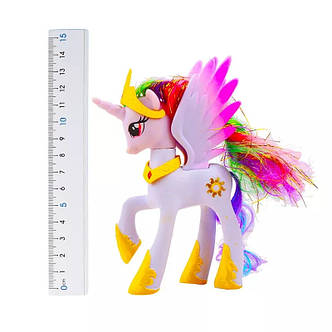 Іграшка фігурка поні My Little Pony принцеса Селестія Мій маленький поні 14 см, фото 2
