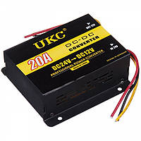 Перетворювач DC/DC 24V-12V 20A 3387 YU227