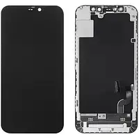 Дисплей для iPhone 12 mini модуль в сборе (экран и сенсор) TFT ( In-Cell ) ZY, Черный