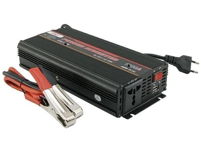 Перетворювач напруги AC/DC 12-220v 1800W UPS+CHARGE iC227